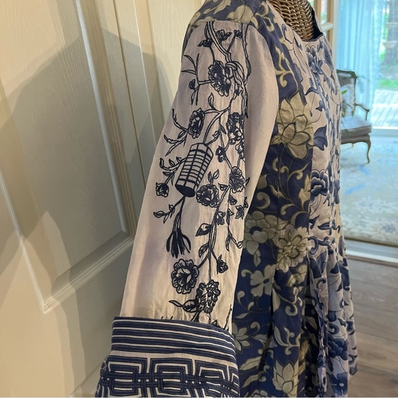 Sapphire Bohemian Cotton Tunic ,Sz, XXS - Picture 5 of 14